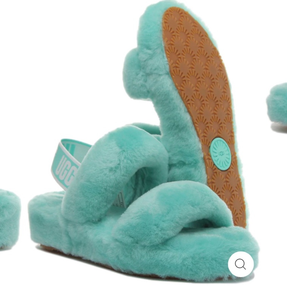 Worn once for birthday brunch ugg exclusive mint green